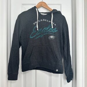 47 Brand Philadelphia Eagles Charcoal Hoodie